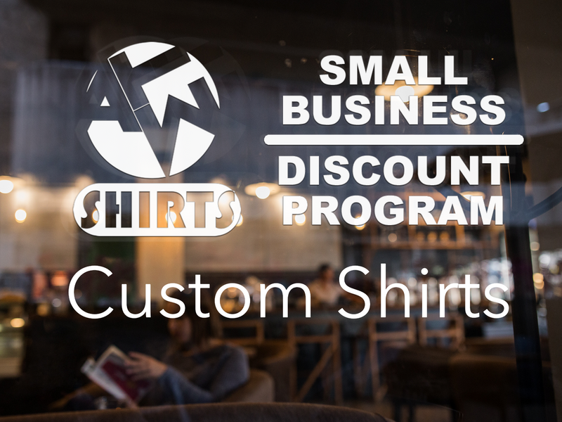 Custom Shirt Special for Small Businesses
