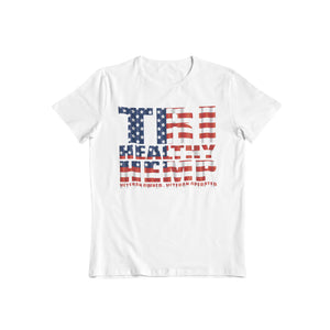 Tri-Healthy's Patriotic Bold USA Flag T-shirt