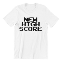 Load image into Gallery viewer, 8 BitHelmet New High Score T-shirt
