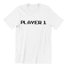 Load image into Gallery viewer, 8 BitHelmet Player 1 T-shirt
