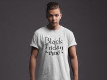 Load image into Gallery viewer, Black Friday Crew T-shirt
