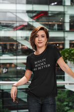 Load image into Gallery viewer, Boys In Books Are Better T-shirt
