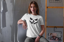 Load image into Gallery viewer, Halloween Face T-shirt
