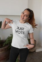 Load image into Gallery viewer, Just Vote T-shirt
