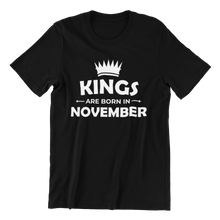 Load image into Gallery viewer, Kings Born In November T-shirt
