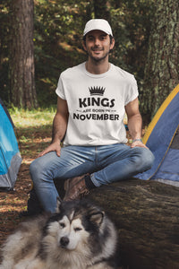 Kings Born In November T-shirt