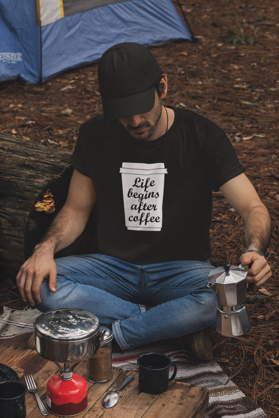 Life Begins After Coffee T-shirt