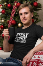 Load image into Gallery viewer, Merry Drunk I&#39;m Christmas T-shirt
