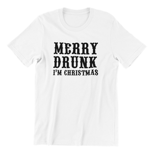 Merry Drunk I'm Christmas T-shirt