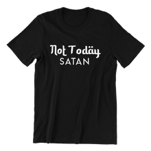 Load image into Gallery viewer, Not Today Satan T-shirt
