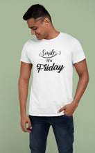 Load image into Gallery viewer, Smile It&#39;s Friday T-shirt
