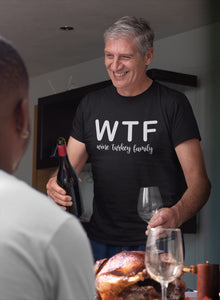 WTF Wine Turkey Family T-shirt
