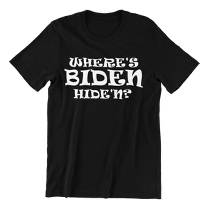 Where's Biden Hide'n T-shirt